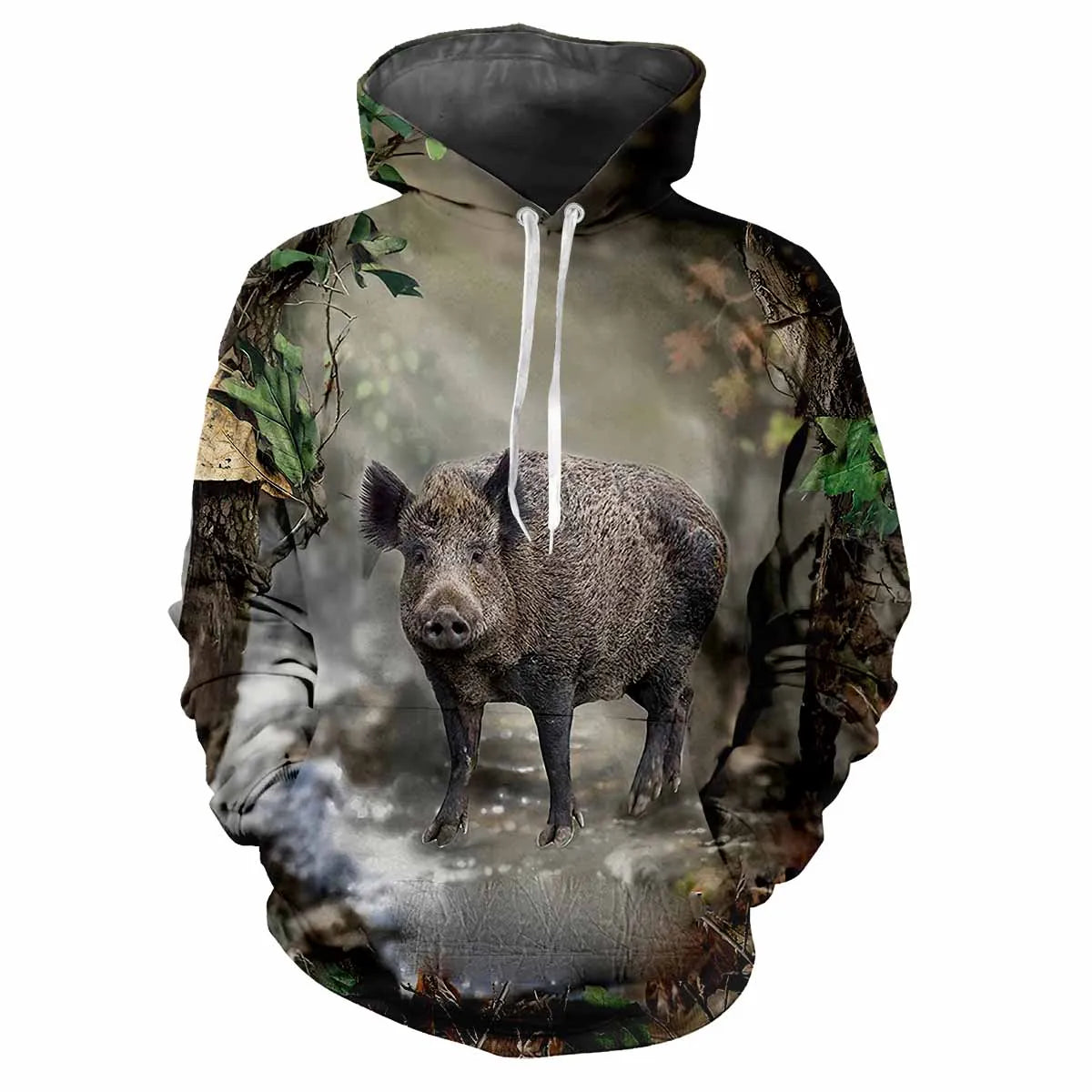 Wild Boar Camo Hoodie