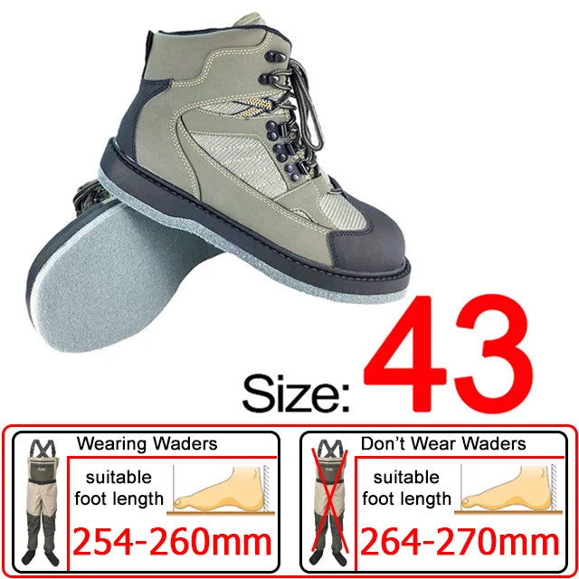 Chaussures pêche à la mouche polyvalentes