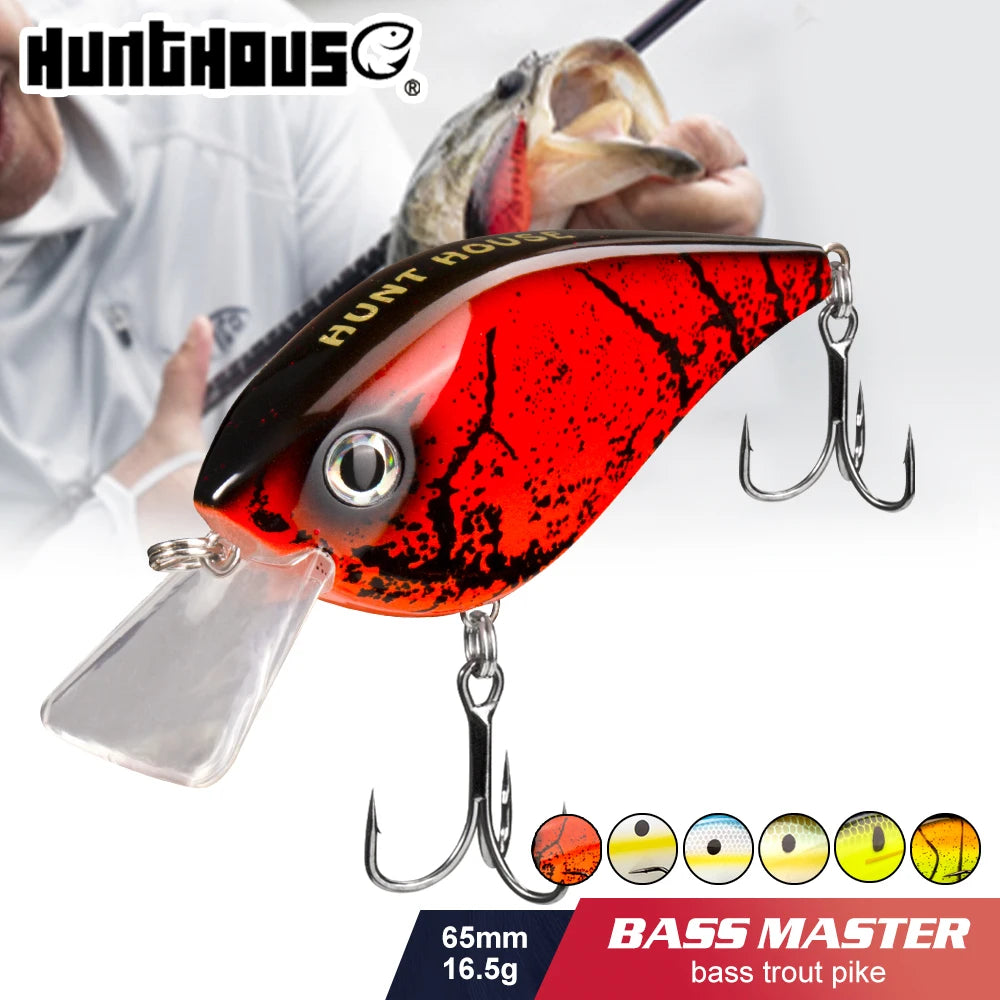 Crankbait Squarebill Flottant 65mm 16,5g