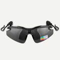 Lunettes de soleil polarisées clip-on pour casquette