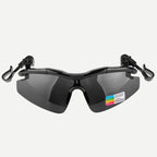 Lunettes de soleil polarisées clip-on pour casquette