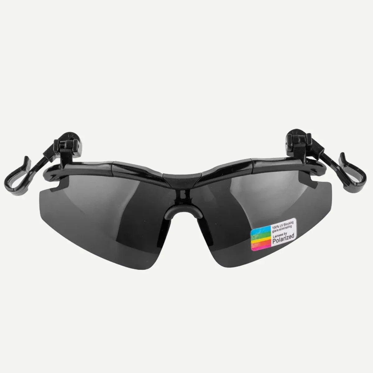 Lunettes de soleil polarisées clip-on pour casquette
