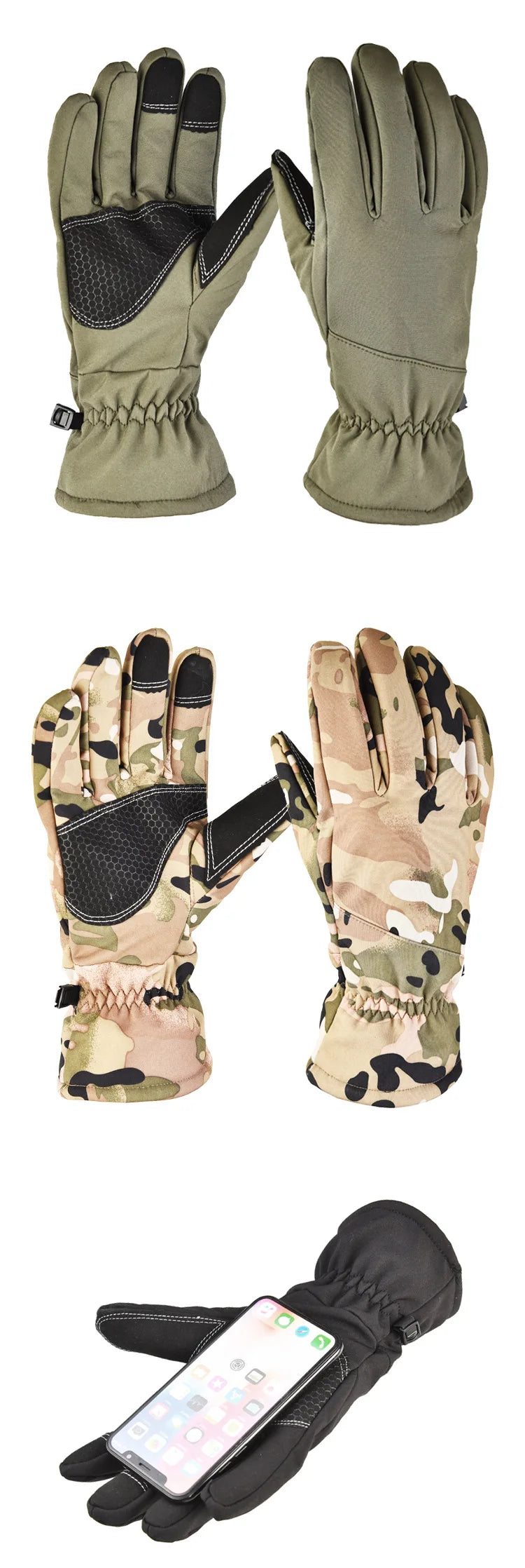 Gants Tactiques Camo