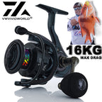 VWVIVIDWORLD, high quality, alloy fishing reels, alloy spool, alloy arm, 6.2:1, high speed, casting reel, spinning reel, baitcasting reel
