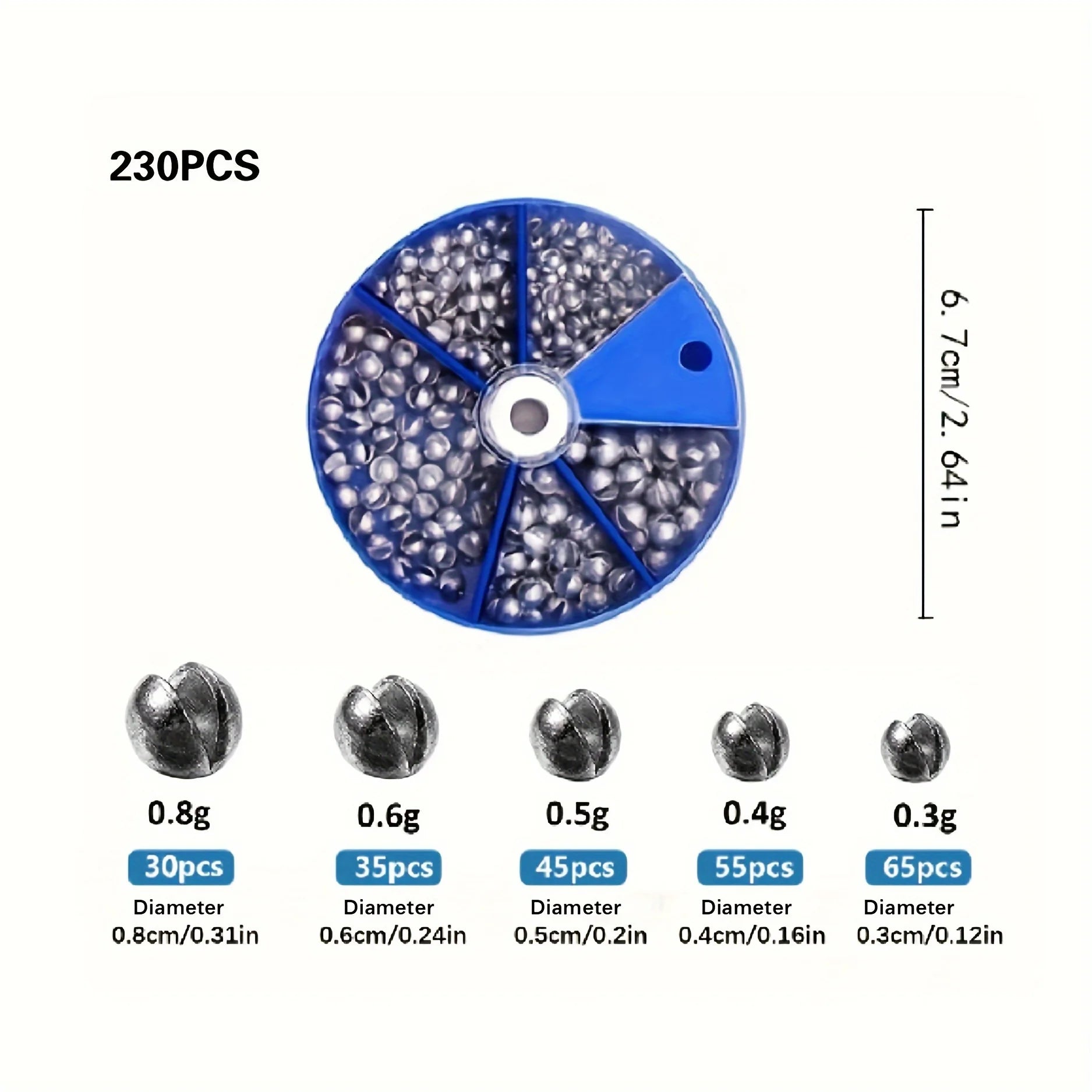 Adjustable fishing weights