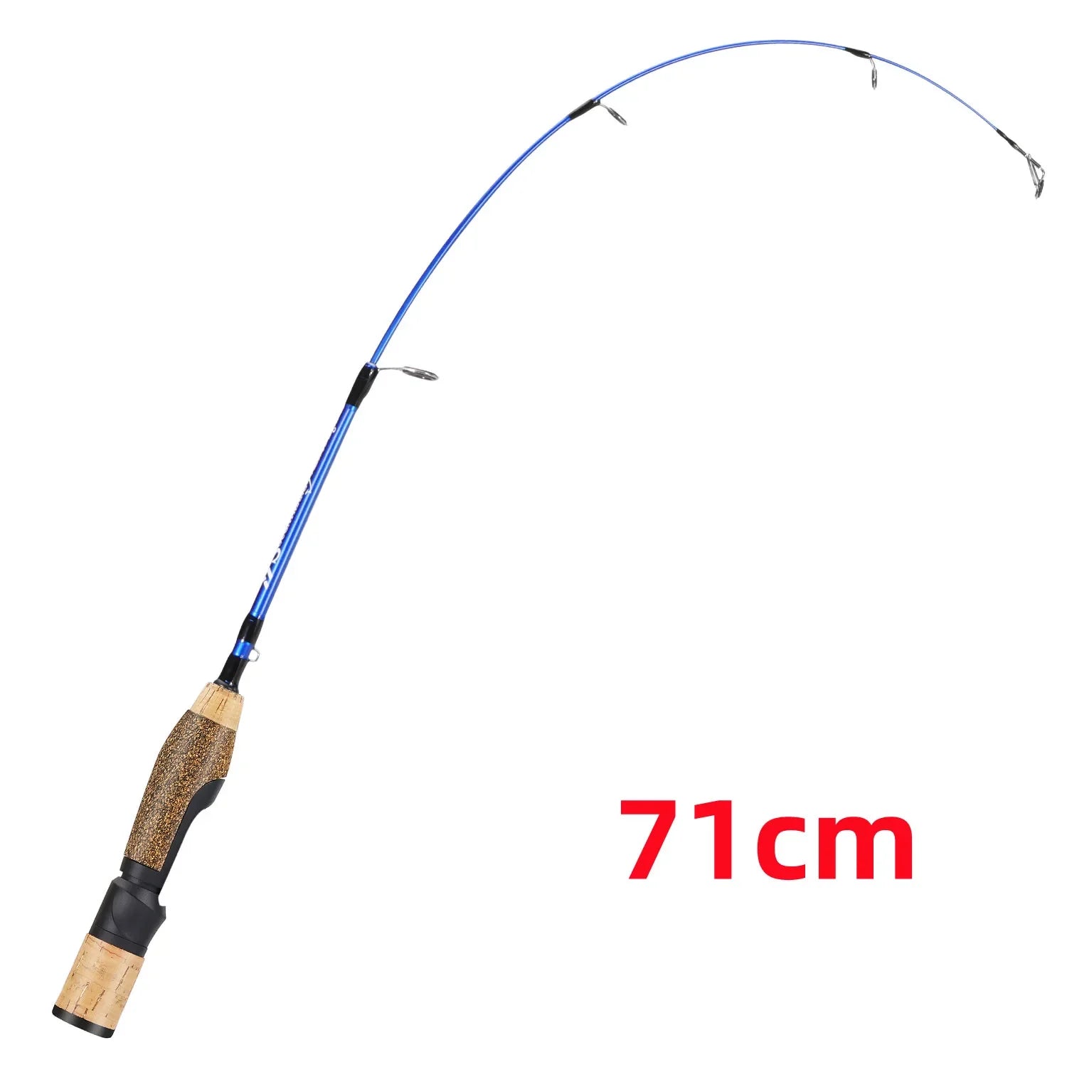 Canne Courte Ultralégère Bois Glace