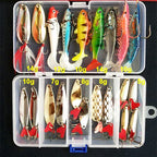 Metal and Silicone Fishing Lures