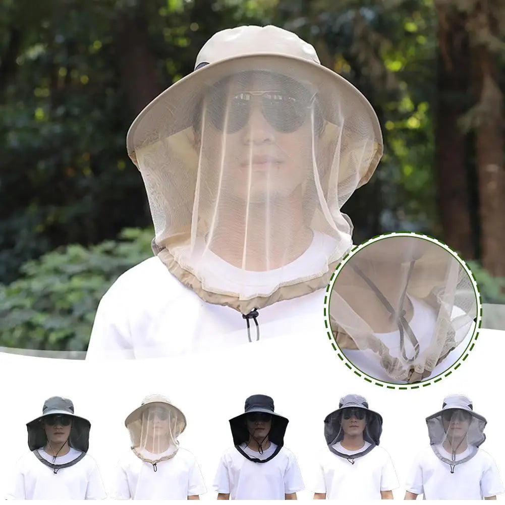 Anti-bee cap with integrated mesh