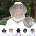 Anti-bee cap with integrated mesh
