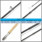 Portable and sturdy 2.1m fly rod 