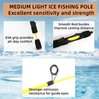 34-piece Ice Fishing Kit – Ultralight 27in