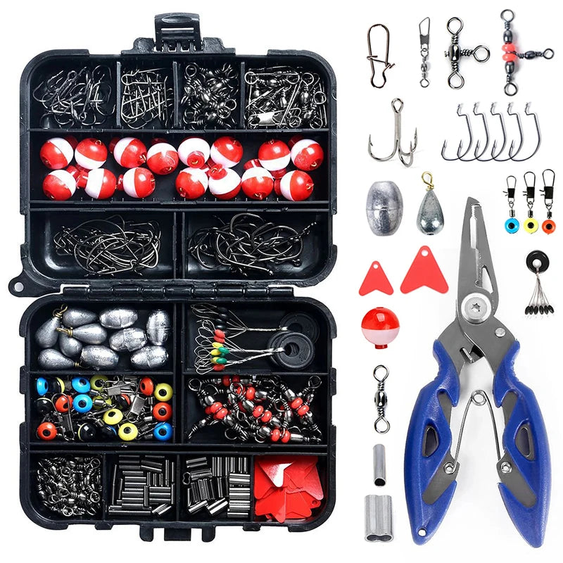 Complete fishing tackle set