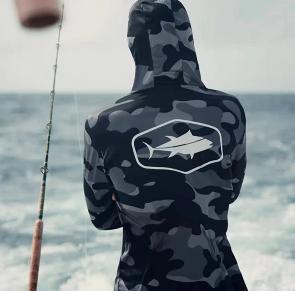 Performance fishing hoodie