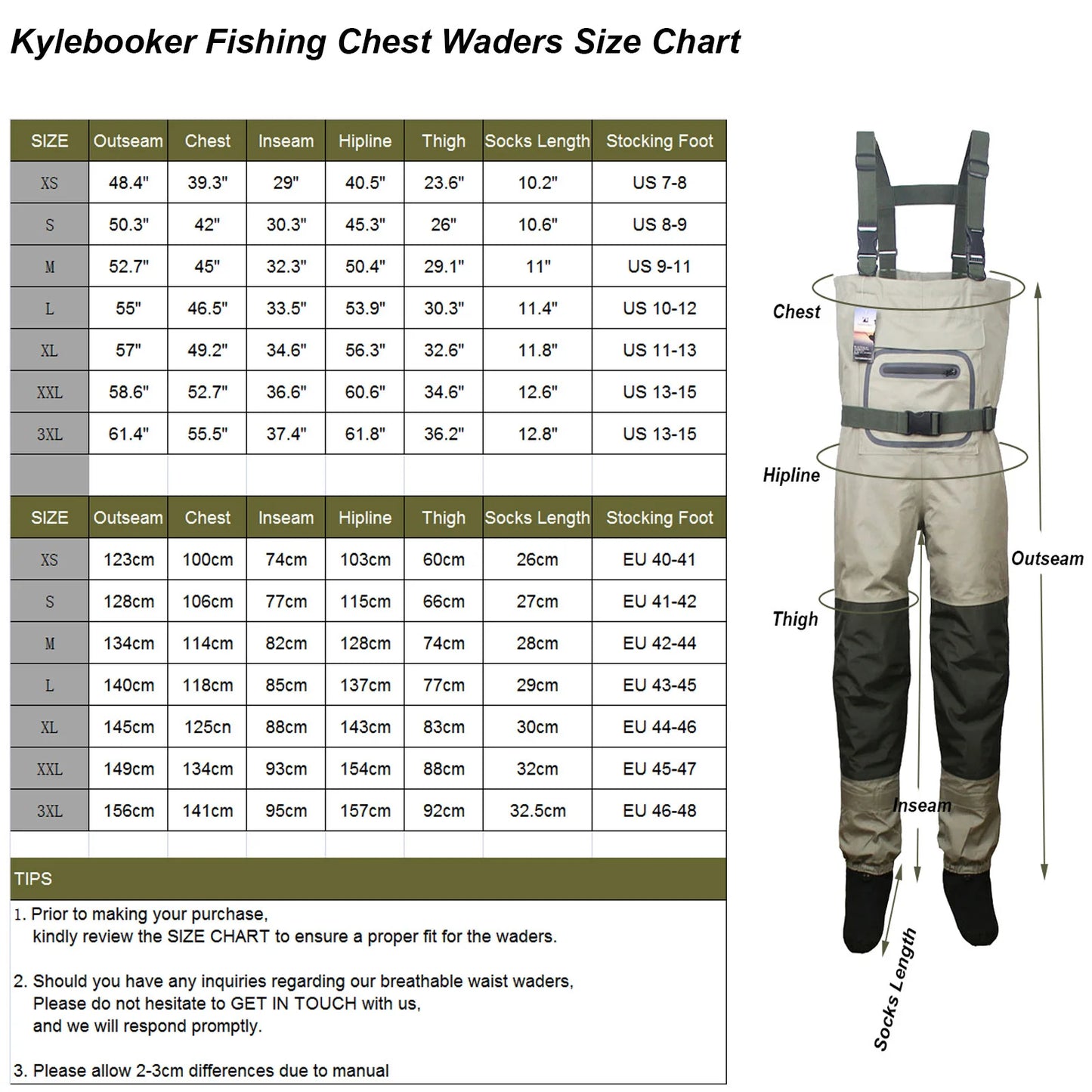 Cuissardes de pêche confortables hommes femmes