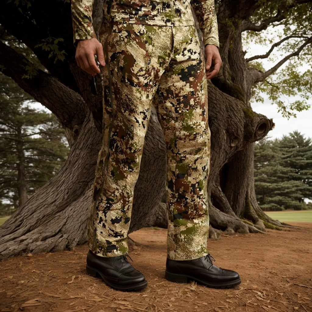 Outdoor camouflage hunting pants