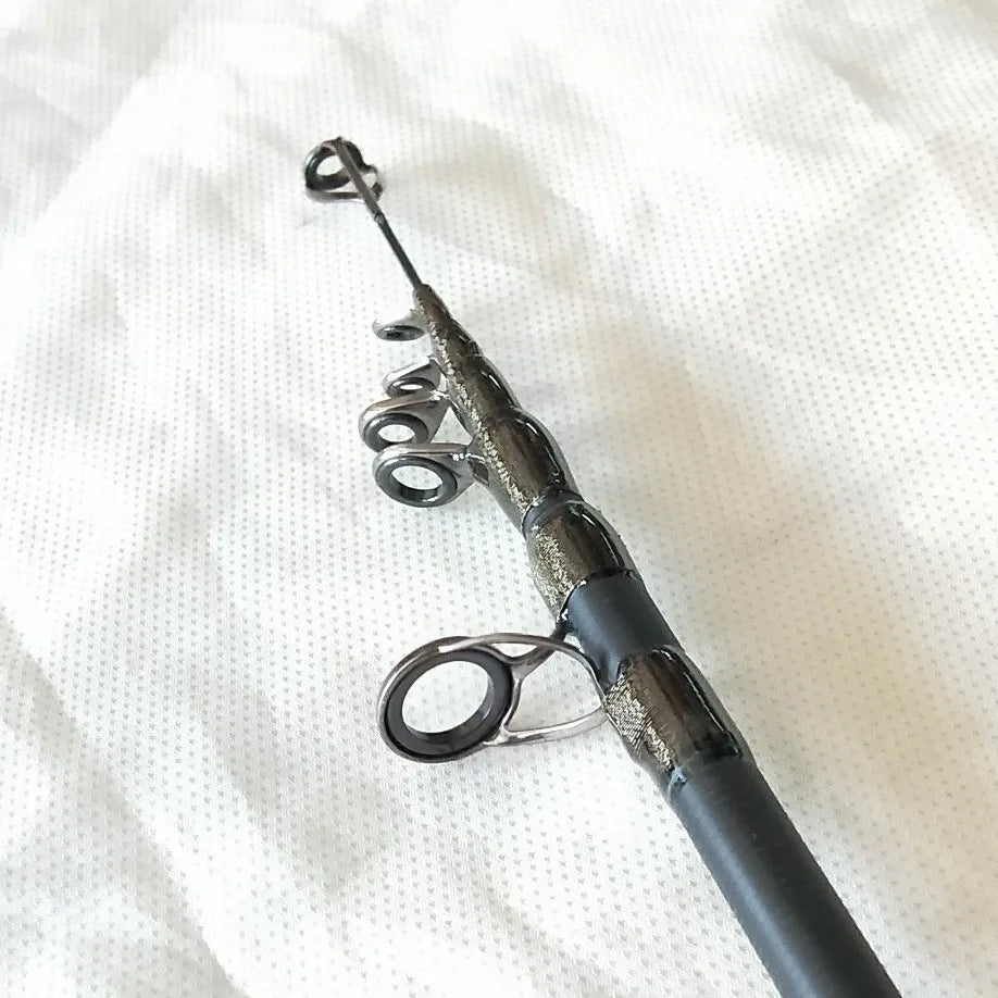 Canne Pêche Route Glace Portable