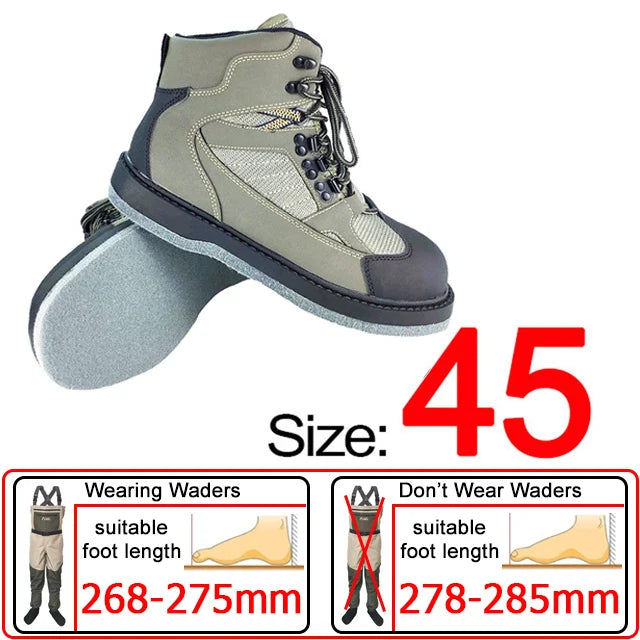 Chaussures pêche à la mouche polyvalentes