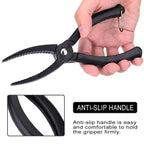 Practical non-slip plastic fish clips