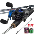 Versatile 1.7m carbon rod with precise casting 