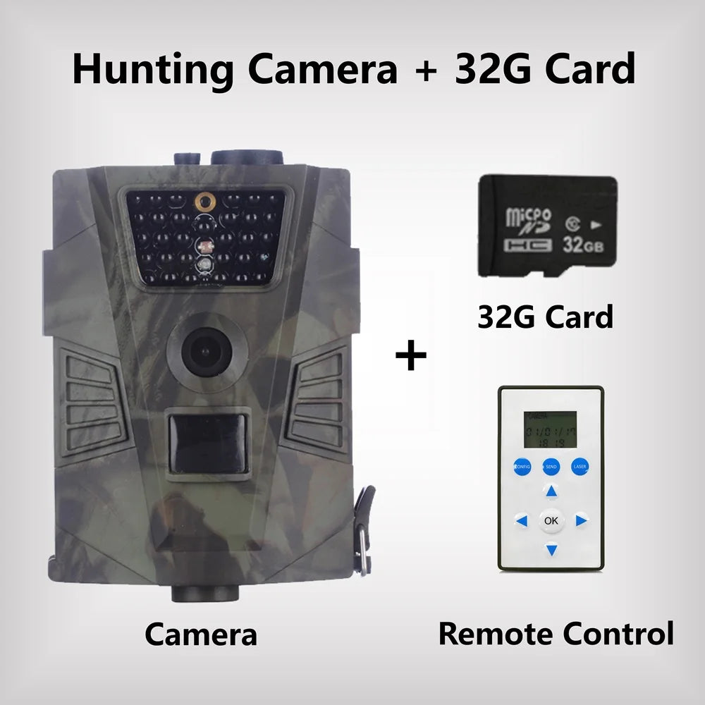 Caméra de Chasse 1080P Infrarouge Étanche