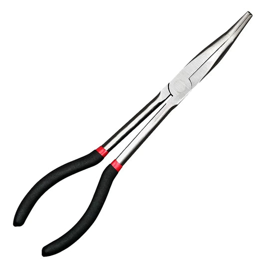 Pince longue manche droite courbée pratique