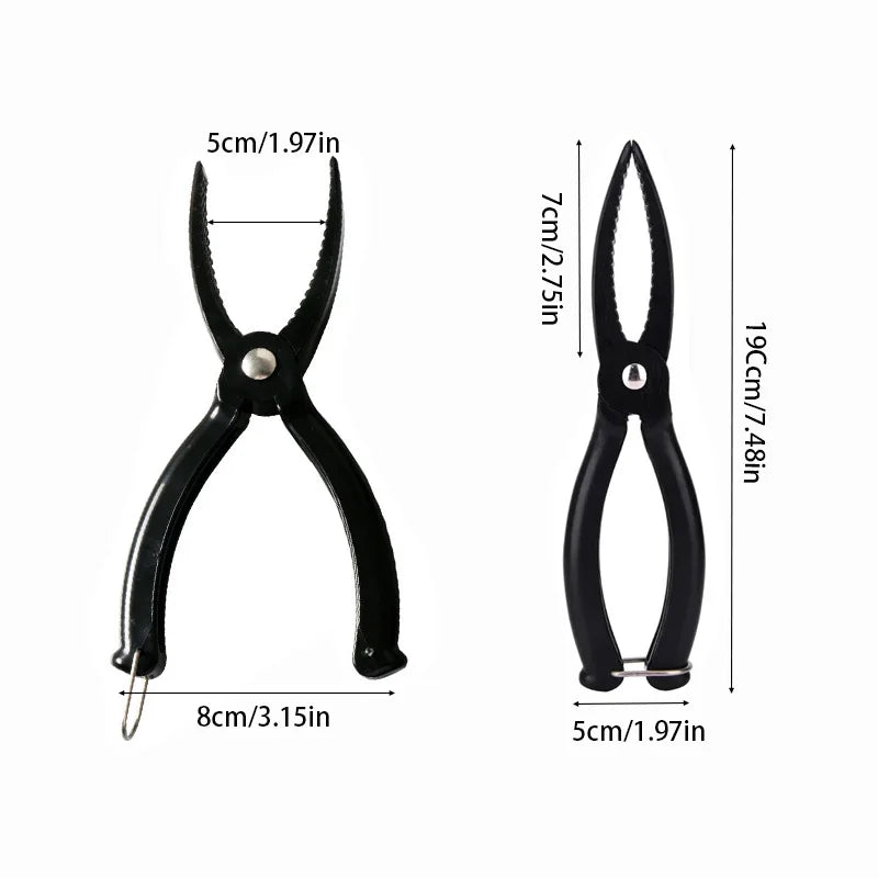 Practical non-slip plastic fish clips