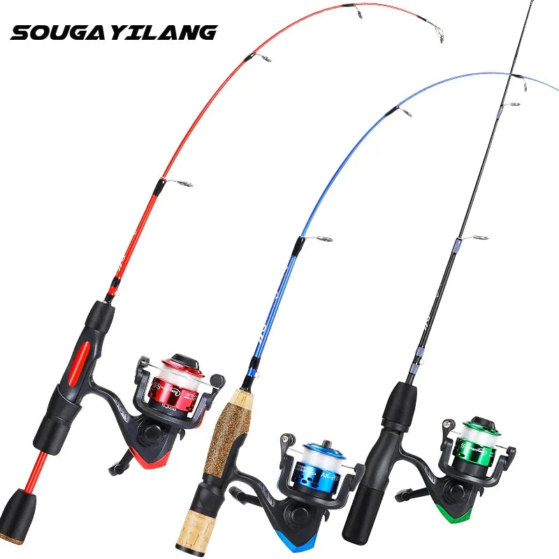 Sougayilang Ice Fishing Rod Set