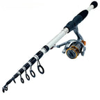 Telescopic lure rod + baitcasting reel