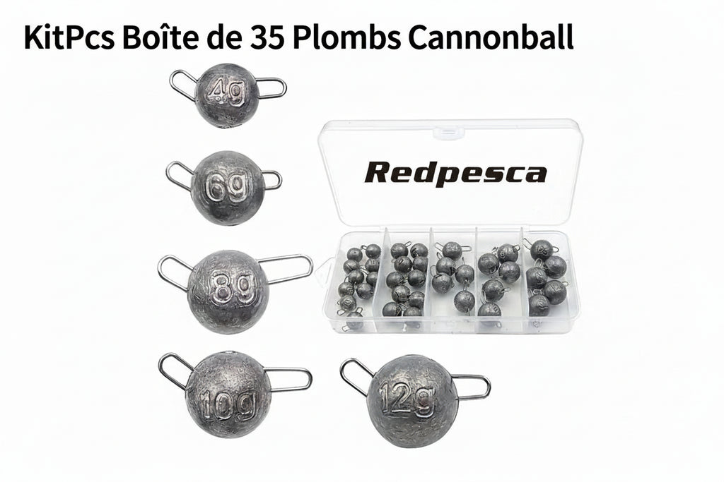 Adjustable Cannonball fishing weights