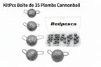 Adjustable Cannonball fishing weights
