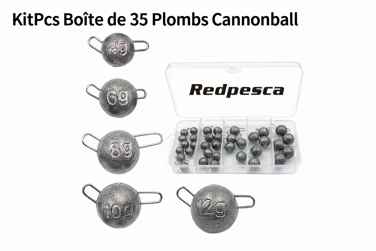 Adjustable Cannonball fishing weights