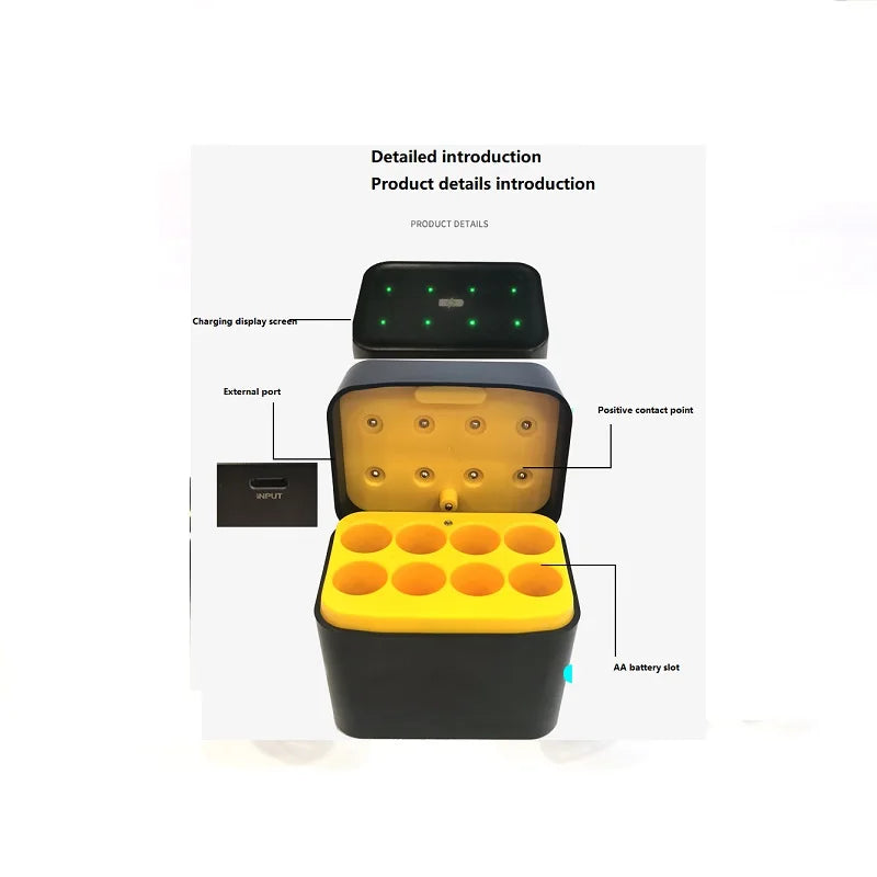 Piles AA Rechargeables Pour Caméras