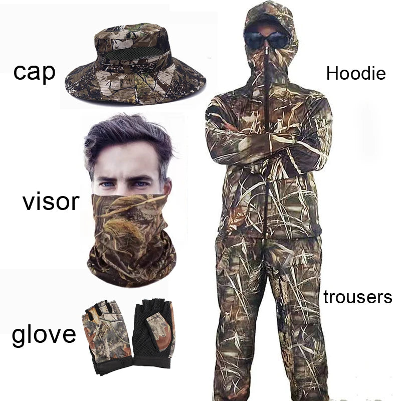 Costume de Camouflage Tactique pour Chasse