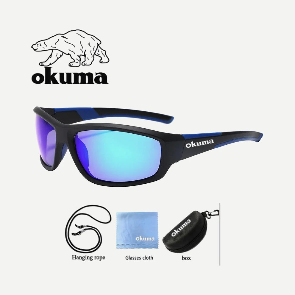 Lunettes polarisées Okuma UV400 – Bleu
