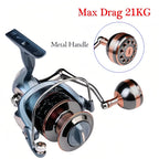 High Resistance Metal Carp Reel