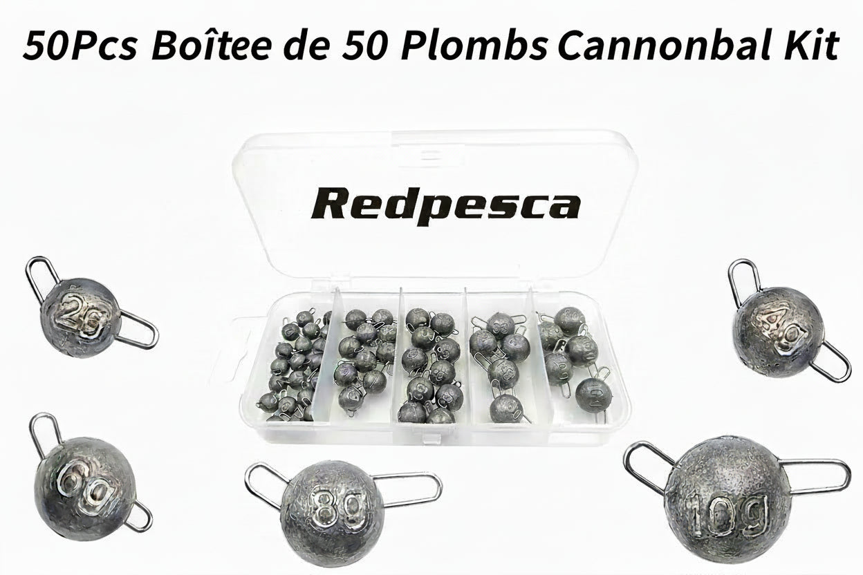 Adjustable Cannonball fishing weights