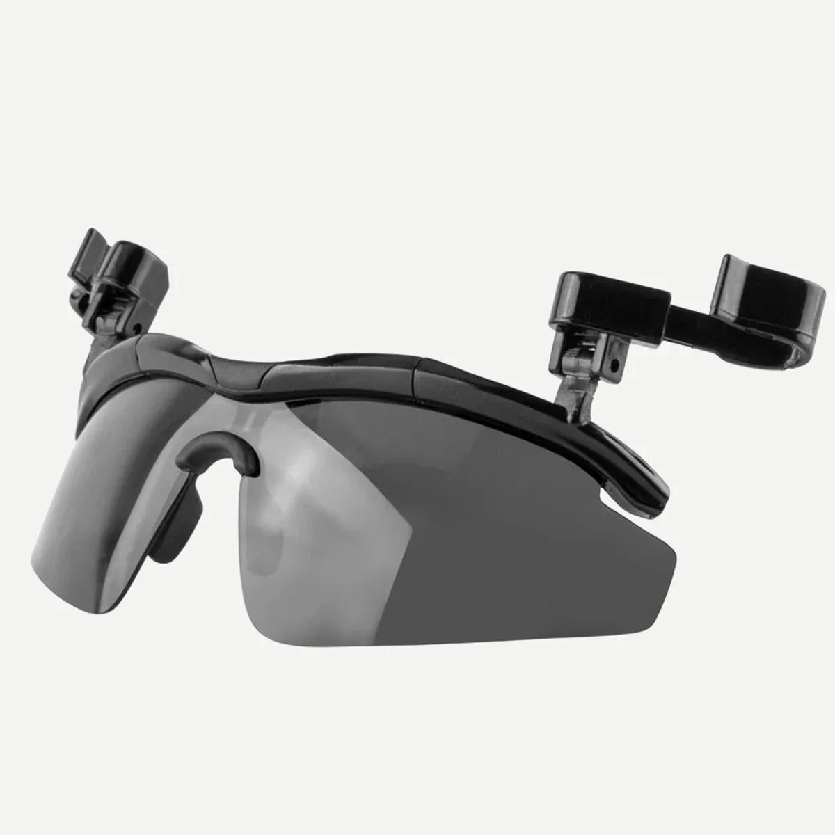 Lunettes de soleil polarisées clip-on pour casquette