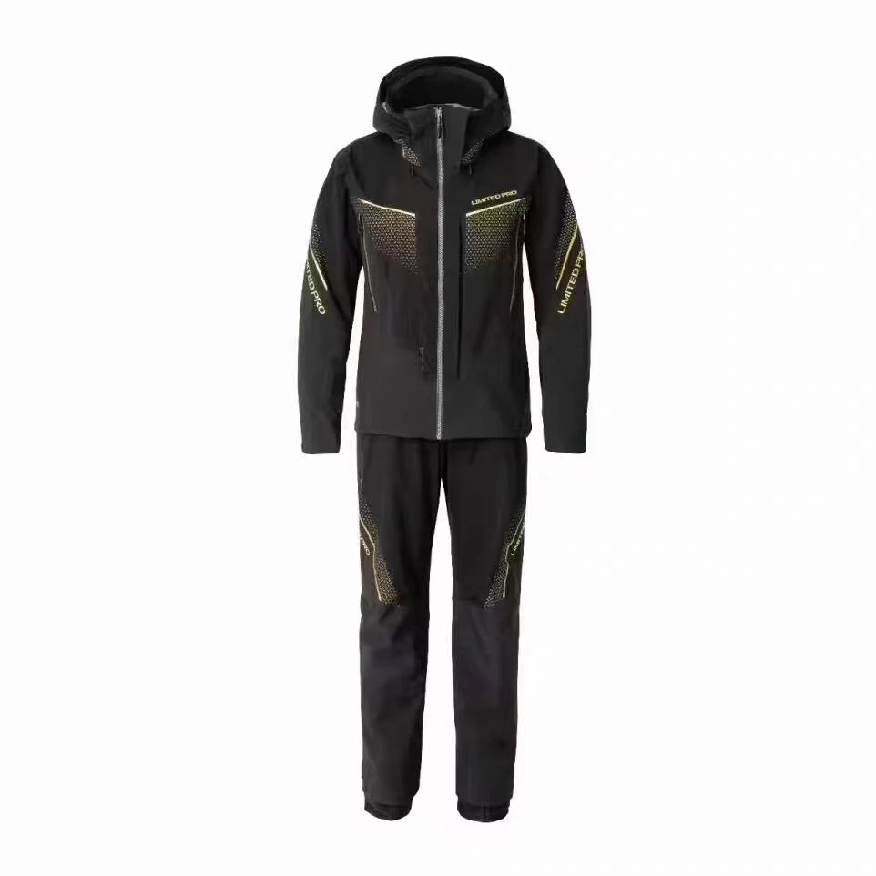 Thick and breathable winter fishing suit
