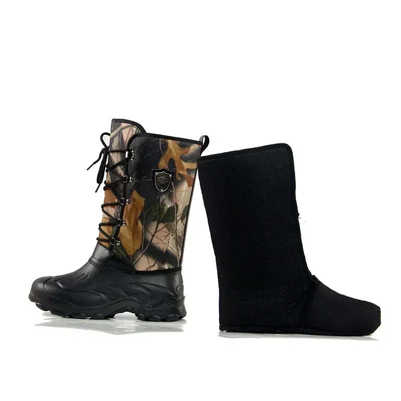 Bottes Camouflage Chasse Hiver