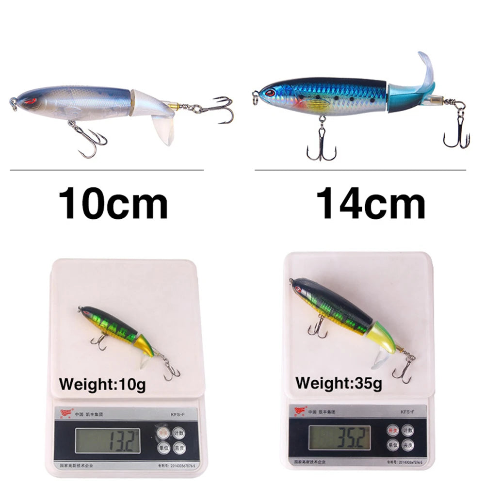 Leurre Plopper 10-14cm Appât Artificiel Dur