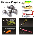 Adjustable Cannonball fishing weights