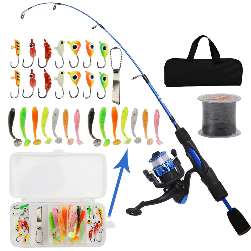Kit Pêche sur Glace 34pcs – Ultraléger 27po