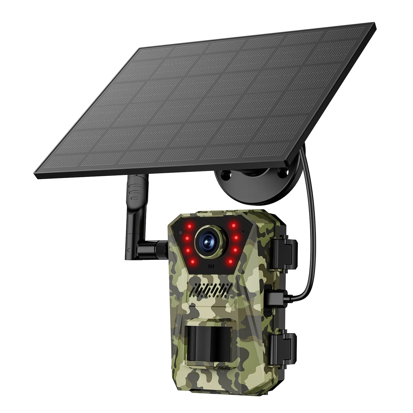 4K 14MP Solar Camera Night Vision