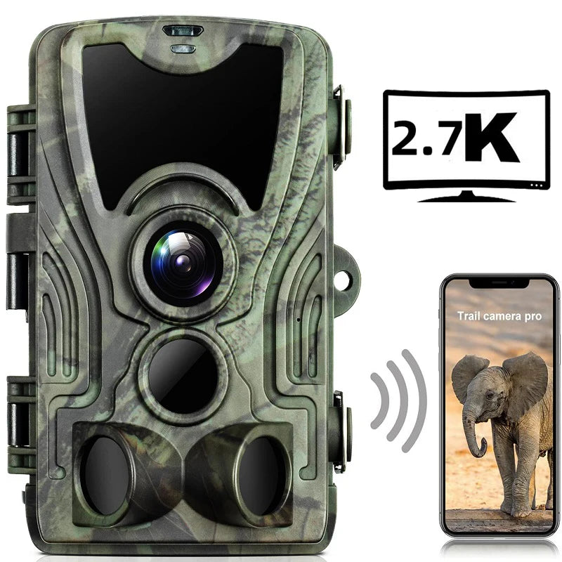 Caméra de Chasse WiFi 4K Vision Nocturne