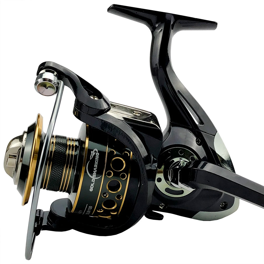 Carp Fishing Reel with Reinforced Metal Spool