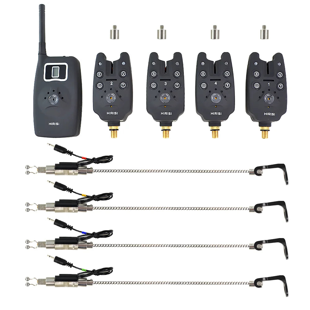 Complete wireless fishing alarm kit