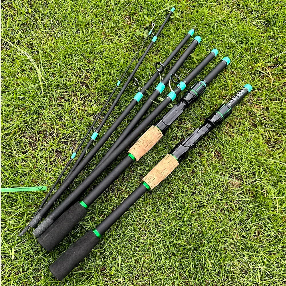 Carbon rod – 1.8 m / 5.9 ft or 2.1 m / 6.9 ft – medium action
