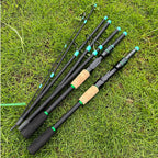Carbon rod – 1.8 m / 5.9 ft or 2.1 m / 6.9 ft – medium action
