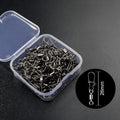 50-piece fishing swivel connector kit