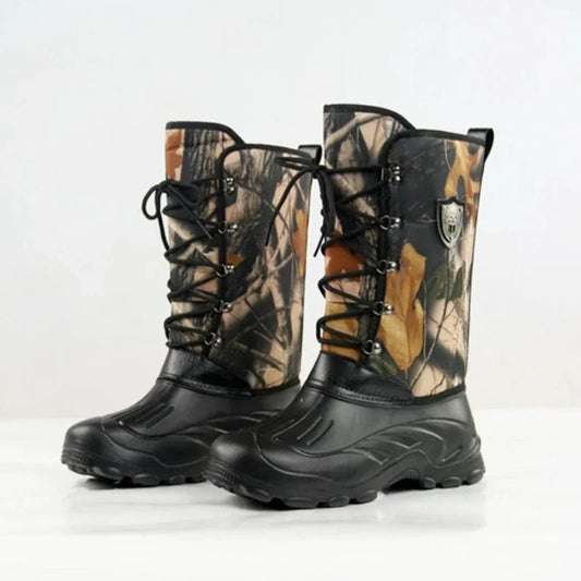 Bottes Camouflage Chasse Hiver